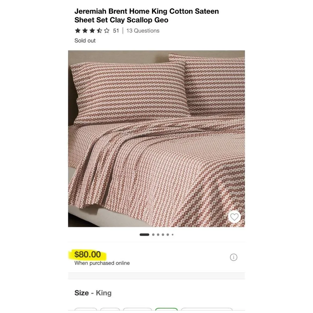 Jeremiah Brent Home Curated King Bedding Set